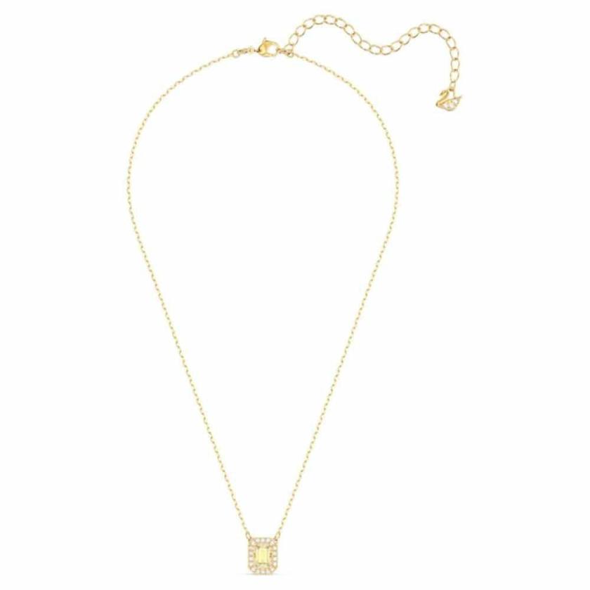 Necklaces & Pendants | Womens Millenia Octagon Cut Yellow Gold Tone Necklace Jewellery Type Necklaces & Pendants