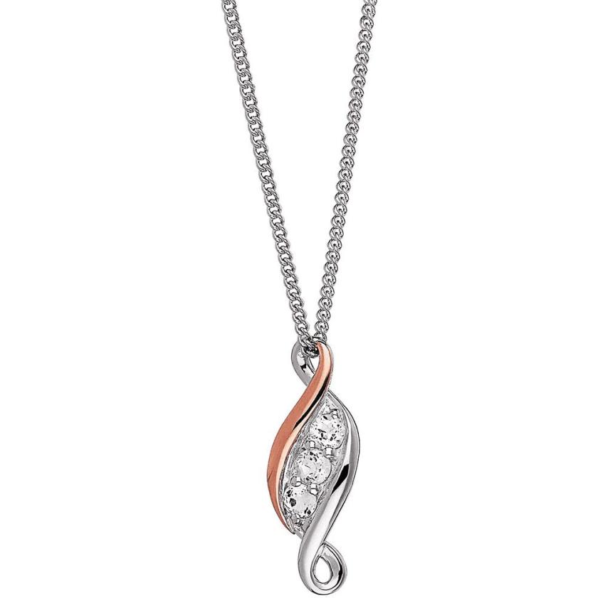 Necklaces & Pendants | Womens Past, Present Future Necklace 9ct Rose Gold Necklaces & Pendants