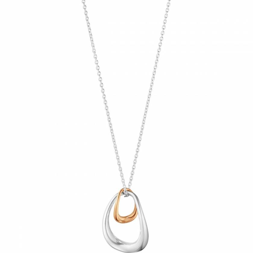 Necklaces & Pendants | Womens Silver and 18ct Rose Gold Offspring Necklace 18ct Rose Gold Necklaces & Pendants