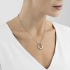 Necklaces & Pendants | Womens Silver and 18ct Rose Gold Offspring Necklace 18ct Rose Gold Necklaces & Pendants