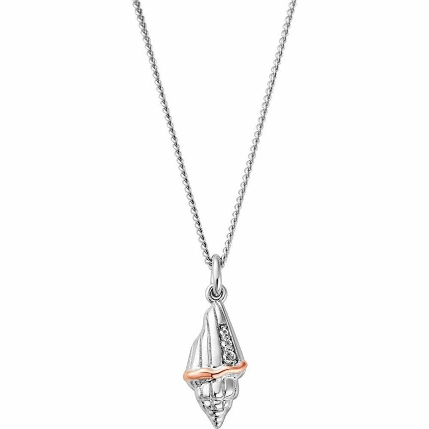 Necklaces & Pendants | Womens Sounds of the Sea Shell Necklace 9ct Rose Gold Necklaces & Pendants