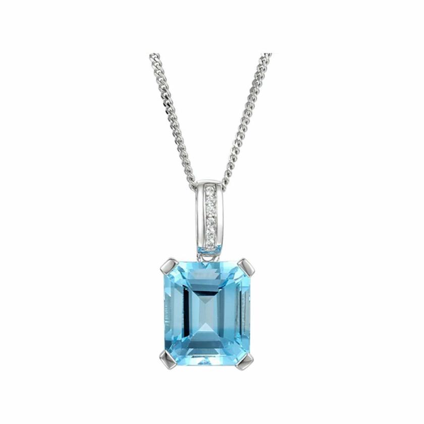 Necklaces & Pendants | Womens Sterling Silver Blue Lagoon Necklace Jewellery Type Necklaces & Pendants