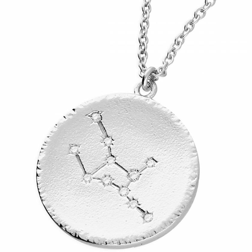 Necklaces & Pendants | Womens Sterling Silver Virgo Constellation Necklace Jewellery Type Necklaces & Pendants