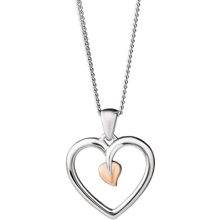 Necklaces & Pendants | Womens Tree of Life Heart Necklace 9ct Rose Gold Necklaces & Pendants