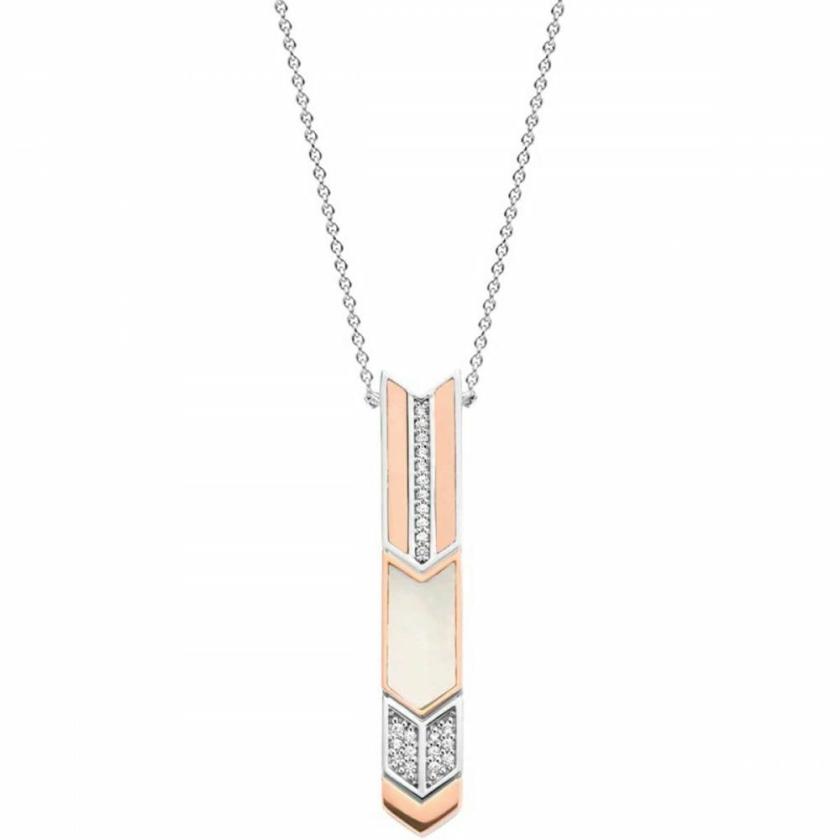 Necklaces & Pendants | Womens Two Tone Rose Arrow Necklace Jewellery Type Necklaces & Pendants