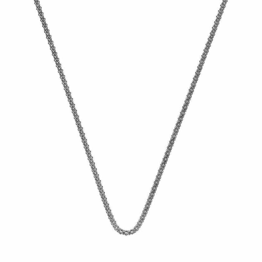 Necklaces & Pendants | Womens Emozioni 24" Popcorn Chain Jewellery Type Necklaces & Pendants