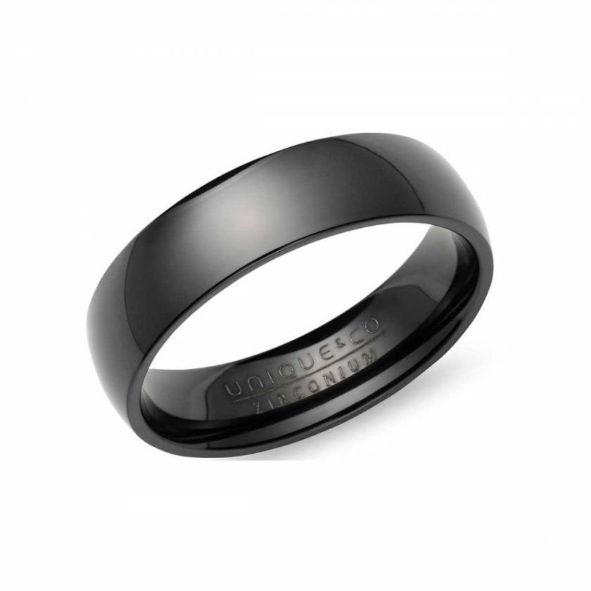 Rings | Mens Gent’s Black Zirconium Polished 7mm Ring Jewellery Type Mens