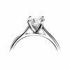 Rings | Womens 18ct White Gold .25ct Round Brilliant Diamond Ring, GIA Certified 18ct White Gold Rings