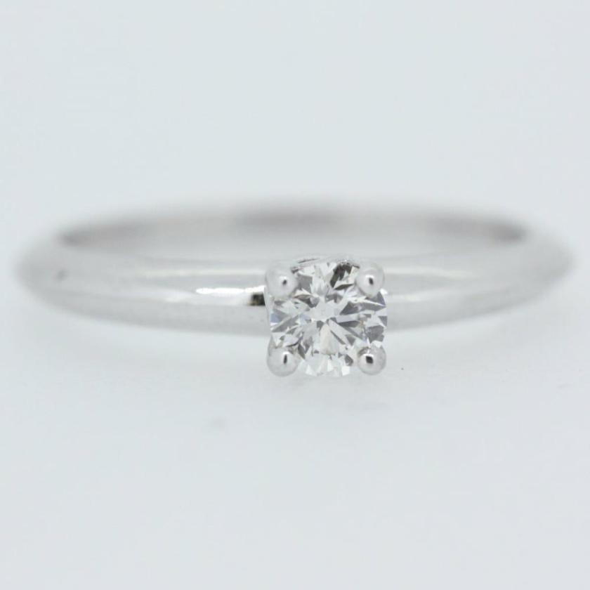 Rings | Womens 18ct White Gold Hearts On Fire 0.25ct Diamond Ring 18ct White Gold Rings