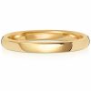 Rings | Womens 9ct Gold 2mm Soft Court Wedding Ring 9ct White Gold Rings