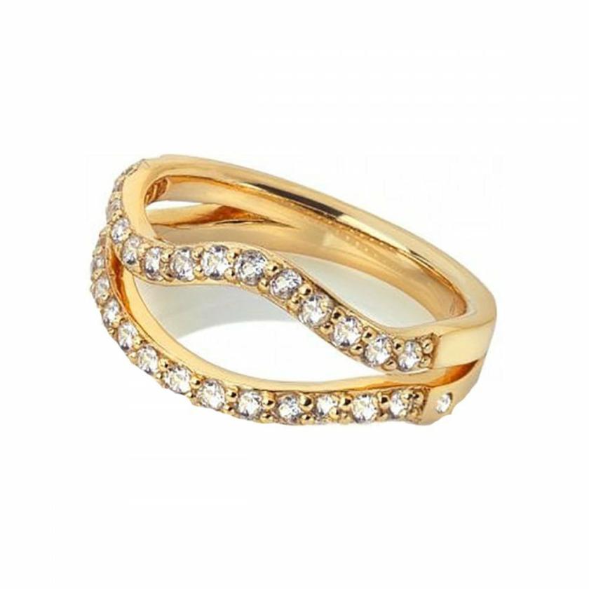 Rings | Womens Jac Jossa x 18ct Gold Plated Extravagance Ring Jewellery Type Rings