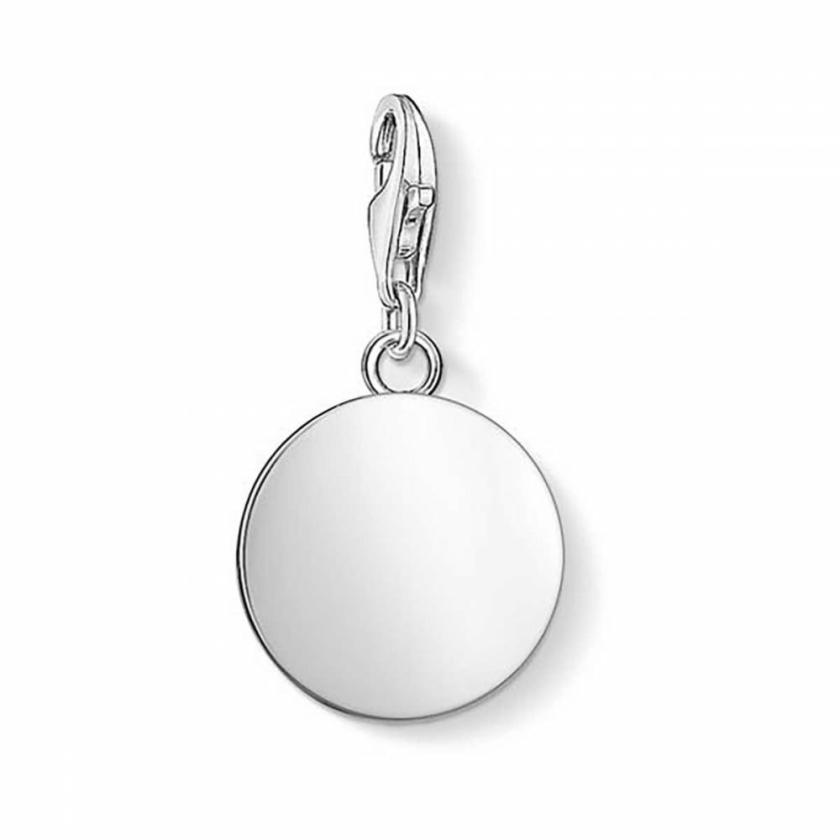 Beads & Charms | Womens Silver Plain Disc Pendant Beads & Charms Beads & Charms