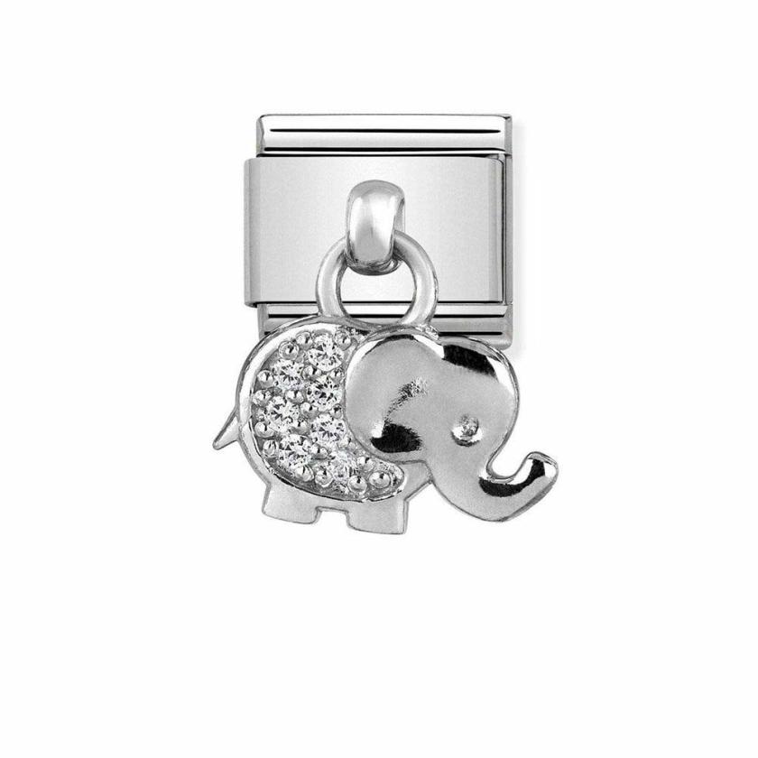 Beads & Charms | Womens CLASSIC Silvershine Elephant Drop Charm Beads & Charms Beads & Charms