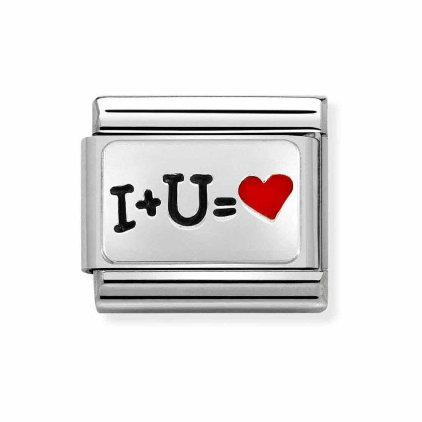 Beads & Charms | Womens CLASSIC Silvershine ‘I+U’ Charm Beads & Charms Beads & Charms