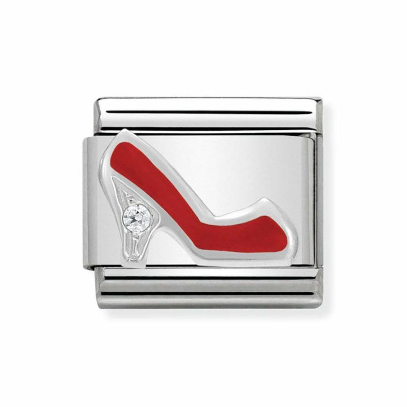 Beads & Charms | Womens CLASSIC Silvershine Red High Heel Charm Beads & Charms Beads & Charms