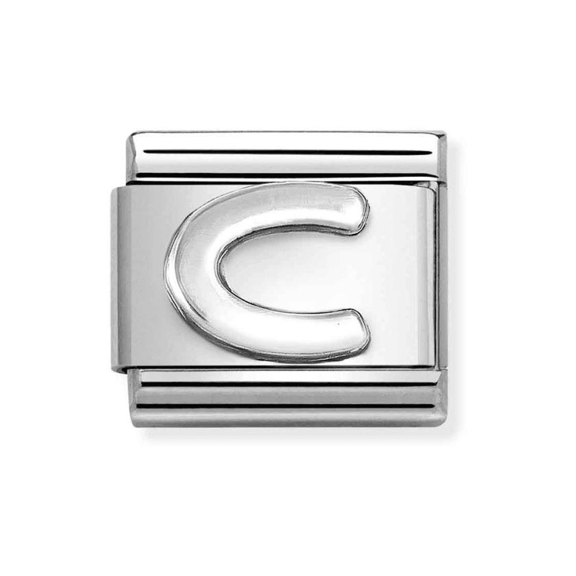 Beads & Charms | CLASSIC Silvershine Letter "C" Charm Beads & Charms Beads & Charms