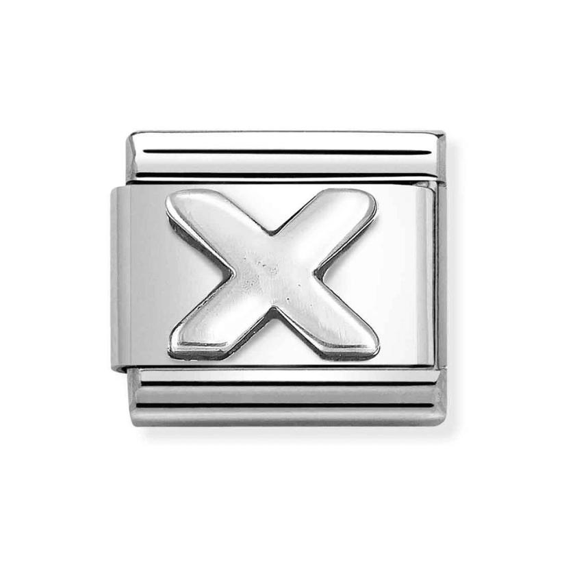 Beads & Charms | CLASSIC Silvershine Letter "X" Charm Beads & Charms Beads & Charms